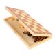 thumbnail image 4 of Juego de Ajedrez de Madera, Tablero de Ajedrez de Madera Portátil Juego de Ajedrez Plegable para la Fiesta de la Familia para Divertirse Unbranded TJ05882, 4 of 7