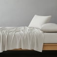 thumbnail image 3 of Allswell 6-Piece 300 Thread Count Beige Cotton Lyocell Blend Bed Sheet Set, Queen, 3 of 9