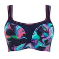 thumbnail image 4 of Panache Power Underwire Sports Bra (5021),34H,Cyber Swirl, 4 of 5