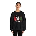 thumbnail image 4 of Bowling Christmas Tree Sweatshirt, Gift for Bowling Lover, Unisex, 4 of 4