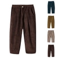 thumbnail image 5 of LWNYDPLSD Soccer Pants Casual Pants Vintage Pants Thick Sweatpants Girls Preppy Clothes Kid Clothes 12 Year Old Girl Clothes, Coffee 12-18 Months, 5 of 5