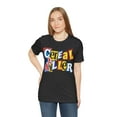 thumbnail image 4 of Cereal Killer T-shirt in Ransom Note, Funny Unisex Jersey Short Sleeve Tee, 4 of 5