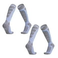 thumbnail image 1 of Calcetines de esquí para deportes al aire libre, calcetines gruesos de montañismo, calcetines para clima frío para snowboard, nieve, invierno, calcetines térmicos hasta la rodilla,, 1 of 6