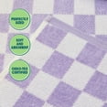 thumbnail image 4 of Your Zone Kids Bath Towel Cotton Blended Fabric, Purple, 4 of 8