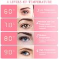 thumbnail image 2 of USB Rechargeable Heated Eyelash Curler 4-Speed ​​Adjustable Temperature White, 2 of 5