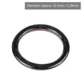 thumbnail image 1 of Car Engine Start Button , Carbon Fiber Self Adhesive 1.28inch Decorative Car Ignition Frame Cover Replacement For E90  E92  E93 2009-2012, 1 of 8