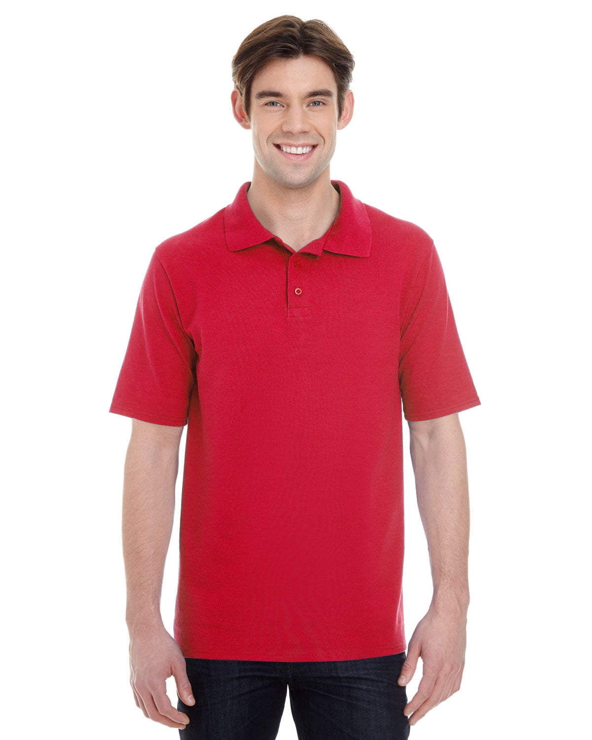 Hanes Men's 6.5 oz. XTemp Piqué ShortSleeve Polo with Fresh IQ 055P
