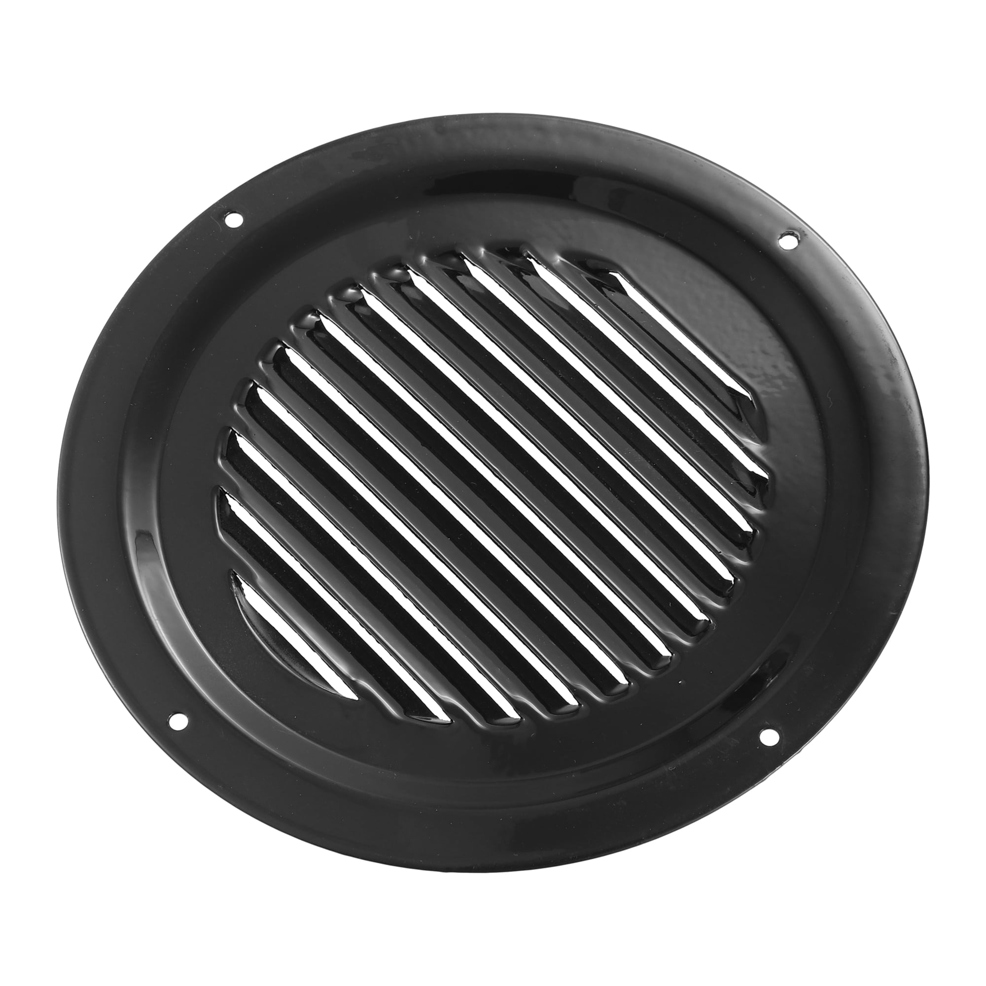 Unique Bargains 3pcs Round Marine Boat Louvered Ventilation Vent Stainless Steel Cover 6"