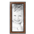thumbnail image 2 of ArtToFrames 7" x 16" Mocha Ridge Rustic Walnut Picture Frame, 7x16 inch Brown Wood Poster Frame (WOM-5274),  Pack, 2 of 7