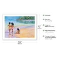thumbnail image 2 of Little Sweethearts (Nā Ipo Liʻi) - Hawaiian Children - From an Original Watercolor Painting by Janet Stewart - Bamboo Fine Art 290gsm Paper (Unframed) 12x16in, 2 of 4