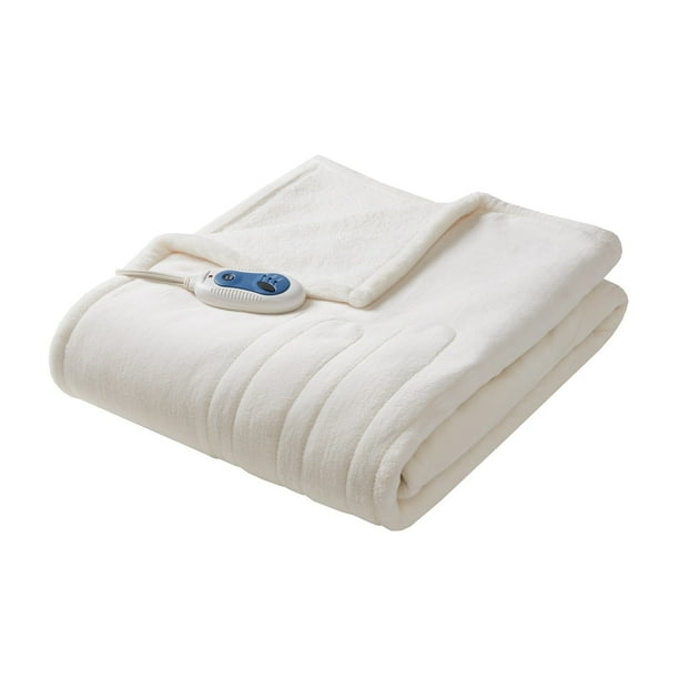 Woolrich Oversized Plush to Berber Heated Throw 7Color Options