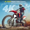 thumbnail image 2 of Cámara digital 4K para fotografía con enfoque automático, cámara Vlogging WiFi mejorada de 64MP para YouTube con pantalla abatible 180 de 3", zoom 16X, cámaras de viaje compactas para principiantes co, 2 of 5