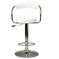 thumbnail image 2 of Heavenly Collection Adjustable Stool with stainless steel base SET OF 2, 2 of 4