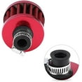 thumbnail image 4 of 12mm Universal Car Clamp-On Cold Intake Air Filter, High Flow Auto Air Intake Filter Round Tapered for Scooter Atv Dirt Pit Bike Motorcycle Crankcase Vent Cover Breather, 4 of 5