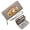 Grey, variant on GEEAD Ultral-thin Long Wallet for Women Multiple Card Slots Time Never Wasted Floral Blooms Orange Tabby Cat Stylish Accessory Smooth Texture Gift for Father's Day Teacher's Day Graduation