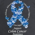 thumbnail image 3 of CafePress - BC Butterfly Ribbon Long Sleeve Dark T Shirt - Long Sleeve Dark T-Shirt, 3 of 4