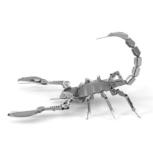 SET of 2 Fascinations Metal Earth Insect Scorpion & Tarantula 3D DIY Model Kits 