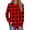 Plaid, variant on Fantaslook Sweatshirts for Women Crewneck Casual Long Sleeve Shirts Tunic Tops