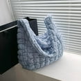 thumbnail image 2 of Tote Bag for Women Puffer Bag Quilted Bag Lightweight Puffy Tote Bag Quilted Padding Shoulder Bag, 2 of 6
