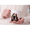 thumbnail image 7 of WIRESTER 11 Oz Ceramic Tea Cup Coffee Mug, Basset Hound Dog, 7 of 7