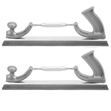 

2X Adjustable Frame Milled Tooth Car Body Polisher Files Metal Panel Polishing Curved Tooth Steel File Holder(Medium)