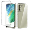 thumbnail image 6 of AICase For Samsung Galaxy S21 FE 5G Clear Case Shockproof Bumper Heavy Duty 3-Layer Military Phone Case, 6 of 6