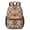 Geometric Diamond Orange, variant on Geometric Triangle Brown Pattern 17" School Backpacks for Teens,Waterproof Oxford Fabric,S-Shape Padded Straps for School,Travel,Hiking,Camping