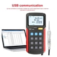 thumbnail image 4 of UT315A Vibration Analyzer Industrial Handheld Digital Vibration Meter Tester nerator Displacement Speed Vibrator ,Wide Range, 4 of 6