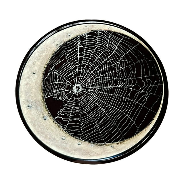 Advancent Posavasos para bebidas con telaraña, celebraciones de Halloween, elegante posavasos Type3 NO3