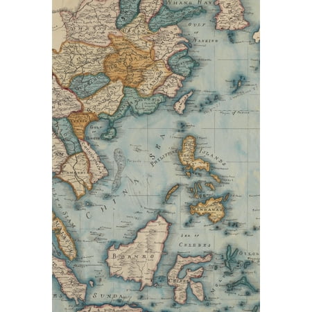 Poetose Notebooks: 1809 map of the East Indies and China from the best authorities: A Poetose Notebook (100 pages/50 sheets) (Best Way To Call China From Us)