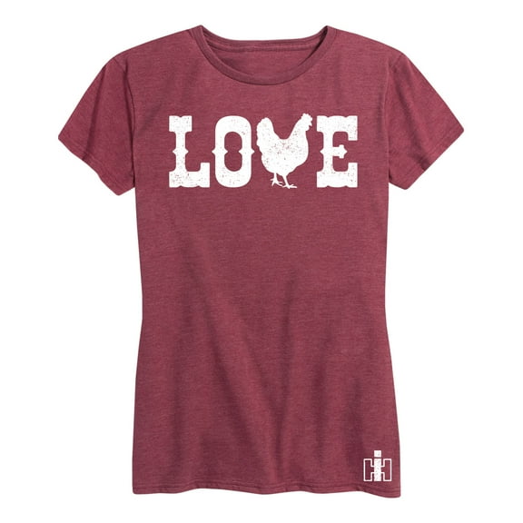 Case IH - Love Chickens Womens - Women's Short Sleeve Graphic T-Shirt