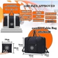 thumbnail image 2 of Bolsa de viaje 45x36x20 Bolsa de hombro plegable para gimnasio Bolsa deportiva Maleta de viaje de mano 40l -bp, 2 of 3