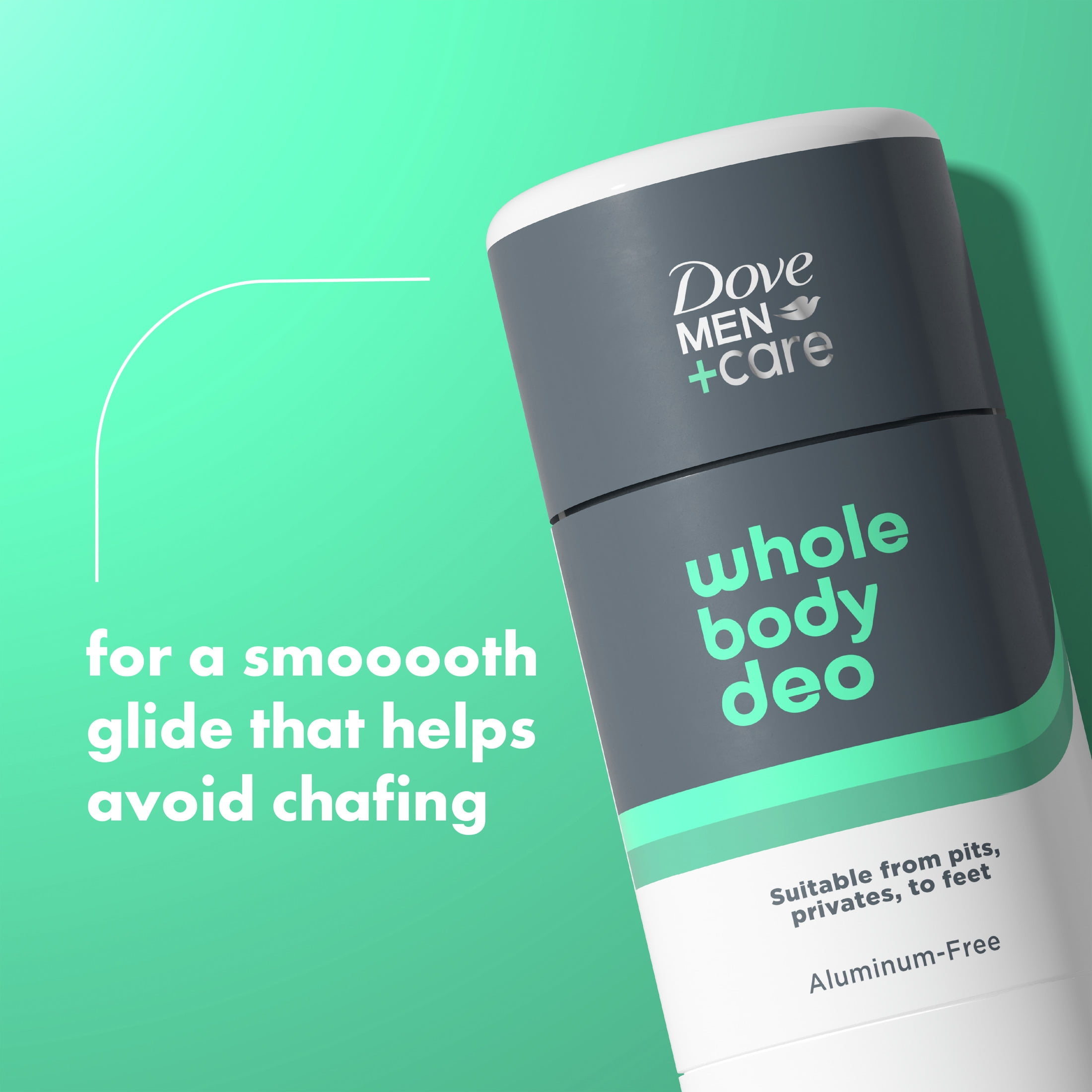 (2 pack) Dove Men +Care Whole Body Deo Stick, Bamboo & Aloe 2.6 oz