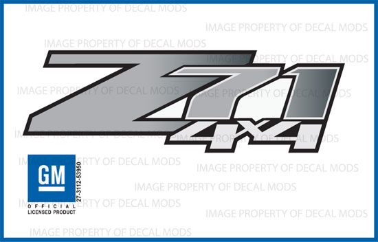 Pair 1999-2000 style Z71 Decals fits Chevrolet Silverado/GMC Sierra TOP