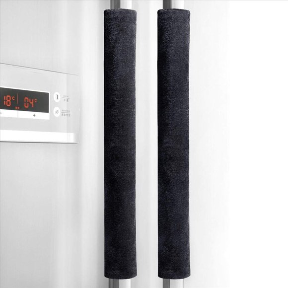8X la Manija de la Puerta del Refrigerador Utensilios de Cocina Guantes Antideslizantes Decorativos Horno Negro