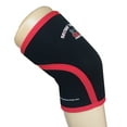 thumbnail image 7 of Knee Sleeves (SOLD AS A PAIR of 2) for Cross Training Squats Weightlifting Basketball Compression Braces 7mm Neoprene, S KNEE CAP 12.20" - BLACK, 7 of 7