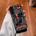 thumbnail image 3 of Funda mate para Samsung Galaxy S23 S22 S21 S20 S10 4G S9 Plus ULTRA 5G LITE Funda Coque Capa Shell Marvel Spider-Man Combo, 3 of 5