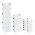 thumbnail image 1 of Sterilite Deep Ultra Storage Basket (6 Pack) + Large (6 Pack) + Small (12 Pack), 1 of 12