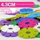 thumbnail image 2 of Bloques de construcción con forma de copo de nieve grueso de 4,3 cm y agujero redondo para niños y niñas, juguetes de inteligencia beneficiosos, 2 of 4