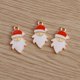 thumbnail image 1 of 10pcs/lot Mix Enamel Christmas Charms for Jewelry Making Santa Claus Gloves Tree Charms Xmas Gifts DIY Handmade Jewelry Making, 1 of 4
