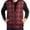 Red, variant on Weatherproof Vintage Men's Reversible Vest Red Plaid