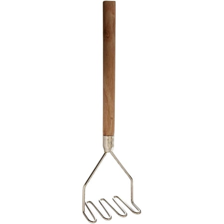 Winco PTM-18S Square Potato Masher, 4.5-Inch