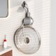 thumbnail image 4 of Soporte de ducha con ventosa organizador de ducha ajustable sin taladro | Estantería de almacenamiento de plástico giratoria móvil | Soporte para cabezal de ducha blanco | Gran capacidad de peso |, 4 of 6