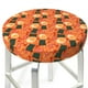 thumbnail image 3 of Balery Ramen Noodle Soup Fundas de asiento para taburete de bar redondo de tela de terciopelo ajustables que protegen de arañazos y manchas para sillas de 14 a 17 pulgadas.-13 inch, 3 of 7