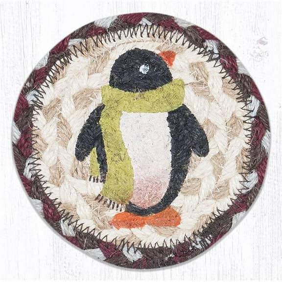 Capitol Importing 31-IC587P 5 x 5 in. IC-587 Penguin Printed Coaster