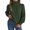 Army Green, variant on JNGSA Women's Christmas Sweaters Crewneck Long Sleeve Knit Sweater Loose Pullover Tunic Sweater