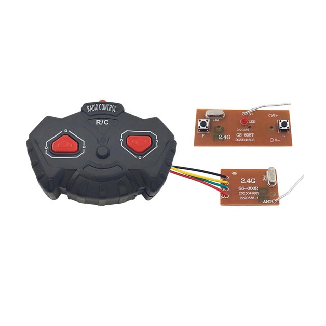 Placa receptora 2H con control remoto, accesorios para coche RC, piezas DIY RC para coche RC, tanque RC