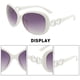 thumbnail image 3 of Gafas de sol retro de montura grande a la moda europea y americana, hechas de PC, 3 of 5