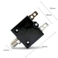 thumbnail image 2 of Milaget 3x 12V Disjoncteur Thermique Réinitialisable Surcharge 3 Pcs, 2 of 9