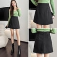 thumbnail image 3 of Falda acampanada de cintura ancha de Ease in to Comfort para mujer Adepaton BST2002590-3, 3 of 6